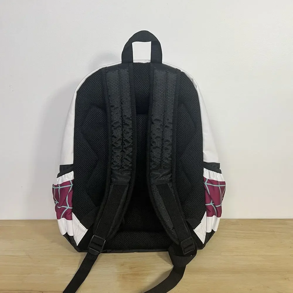 Spider Gwen Marvel ThinkGeek Backpack Black Pink school super hero laptop - Picture 3 of 7